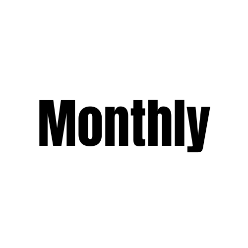 Maintenance Monthly Plan